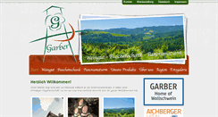 Desktop Screenshot of buschenschank-garber.at